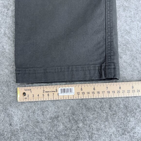 Eddie Bauer Men’s Canvas Utility Stretch Pants, Gray, Size 34x32 NEW - Picture 10 of 15